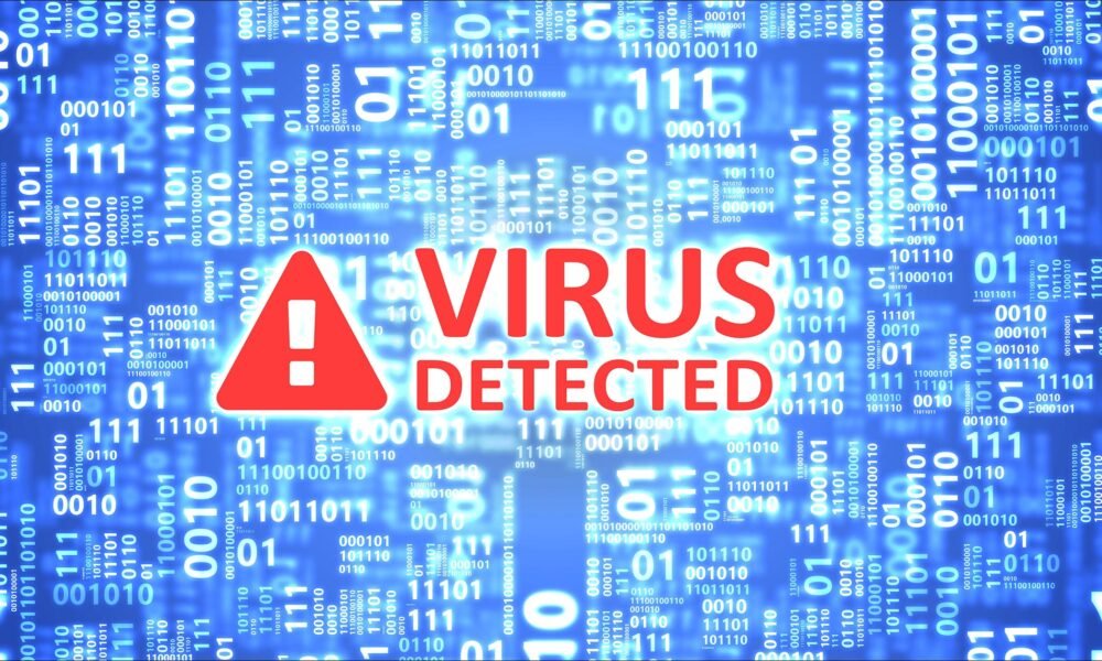 Fake virus message by IT companies to dupe people.