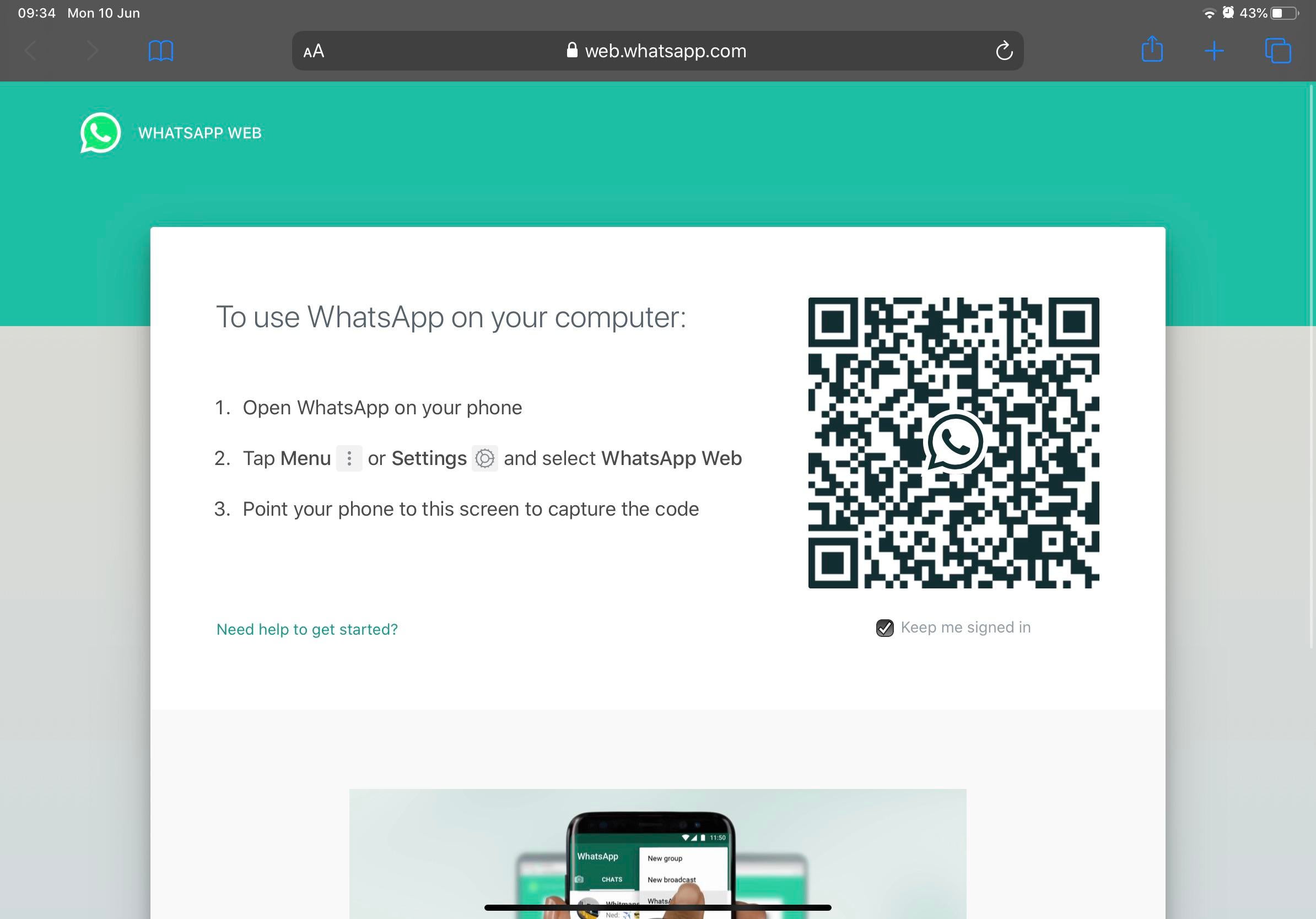 whatsapp web app free download