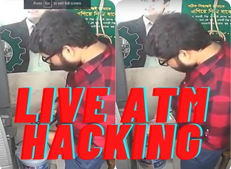 Live ATM Hacking Explained: Watch How Hackers Are Stealing Money From ATM Machines