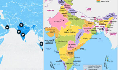 Twitter pulls down distorted map of India it had it on display on its platform.
