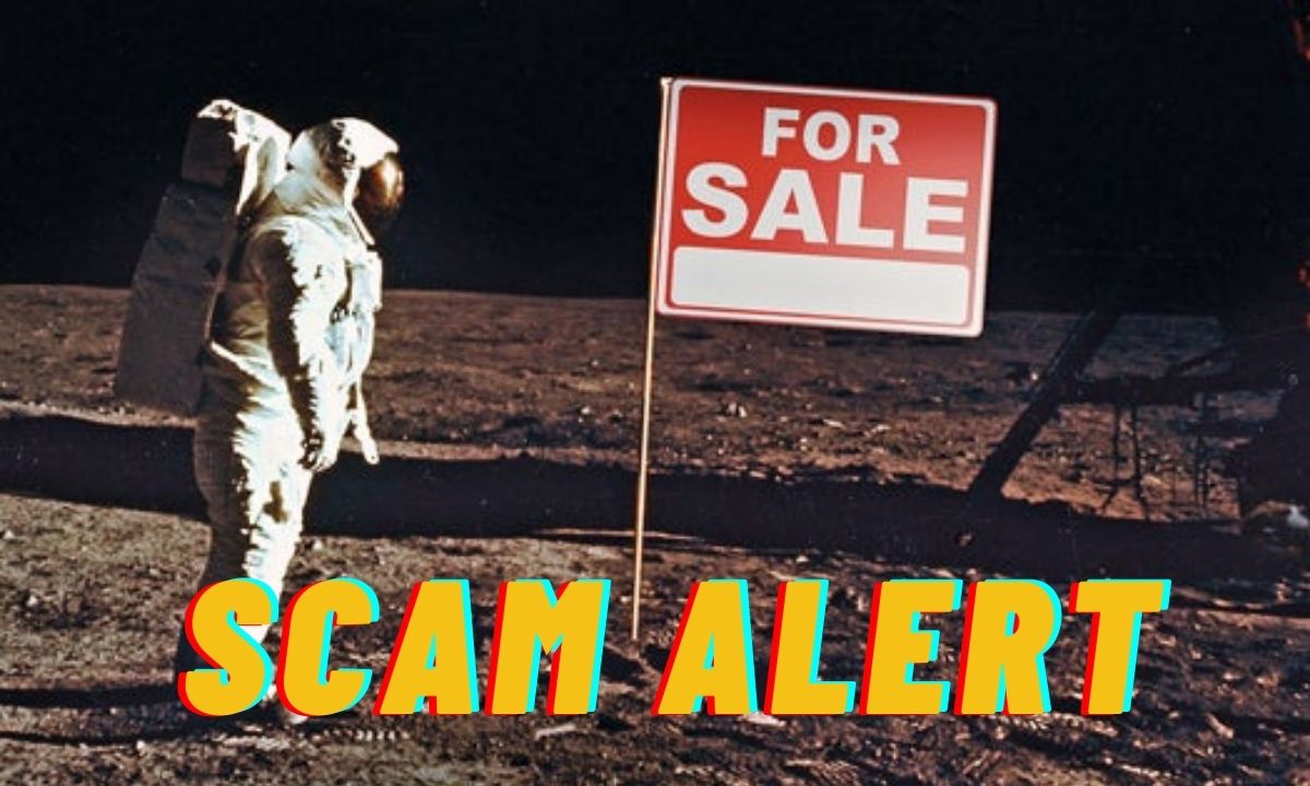 Beware Of Online Scammers Sells Land On The Moon On Social Media
