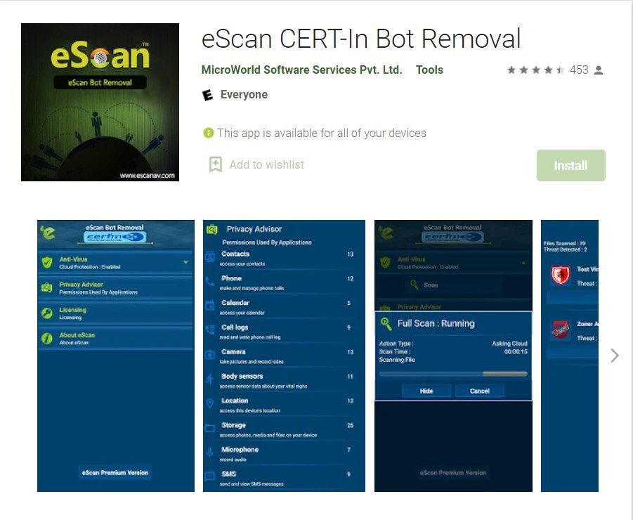 Protect Your Phone From Bot & Virus Using Free App Developed By CERT-In