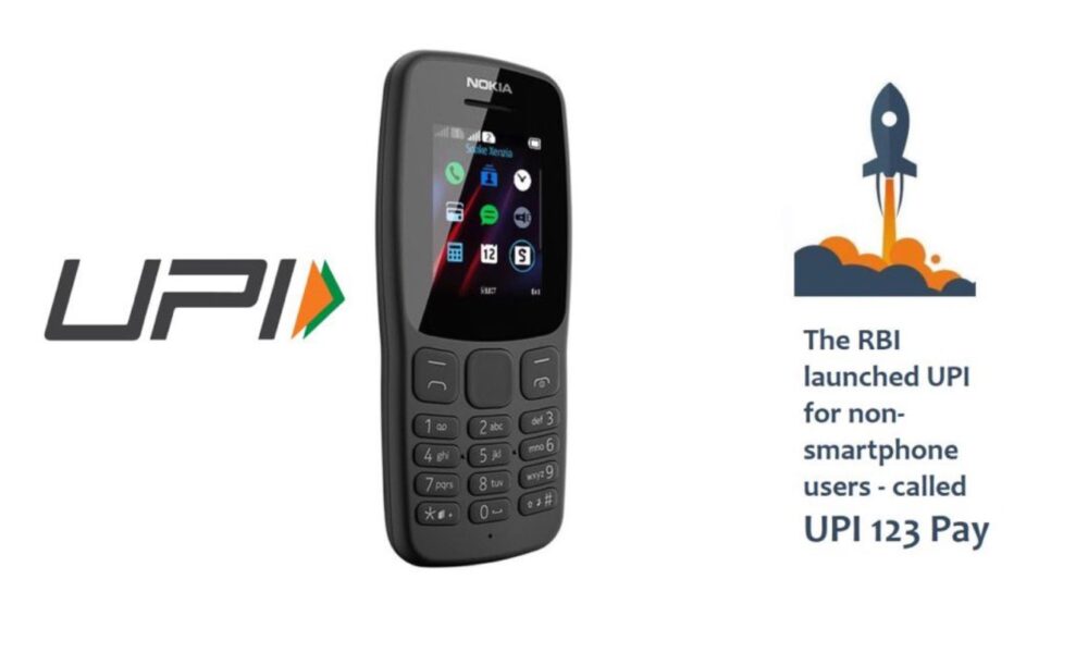 No Smartphones? Don't Worry! RBI Launches 123PAY - UPI Based Payment System  For Basic Feature Phones - The420CyberNews