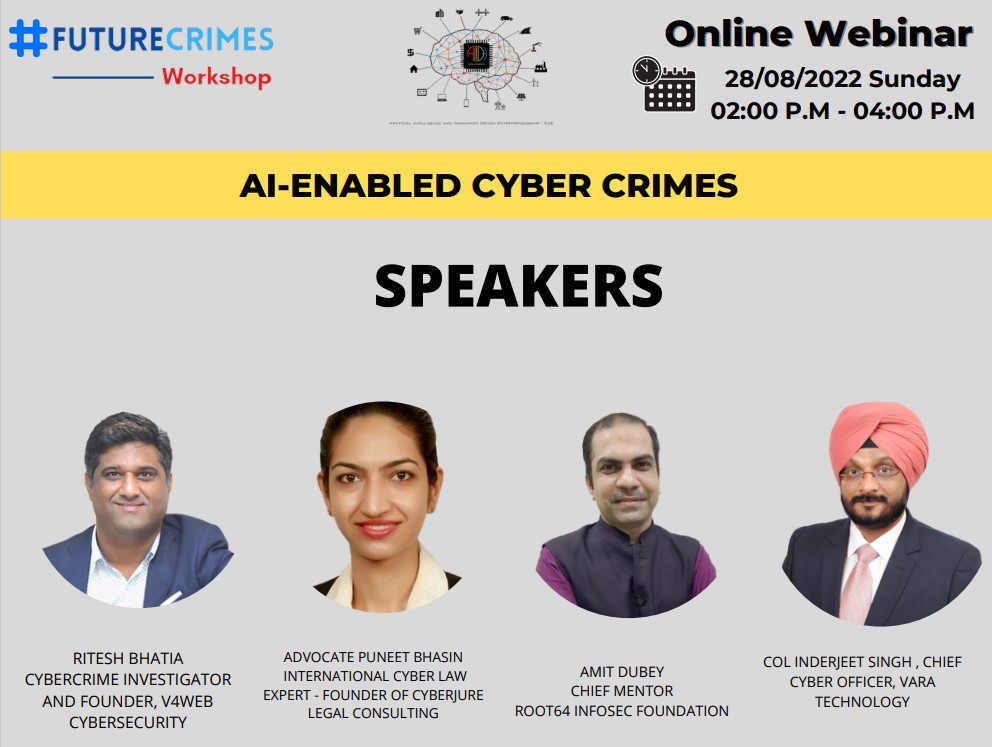 Al-enabled Cybercrimes: Join Webinar By Future Crime Research Foundation & IIT Kanpur’s AIIDE