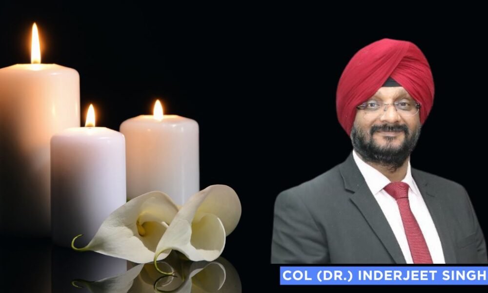 A Cybersecurity Visionary, Col. Inderjeet Singh, Passes Away A Cybersecurity Visionary, Col. Inderjeet Singh, Passes Away